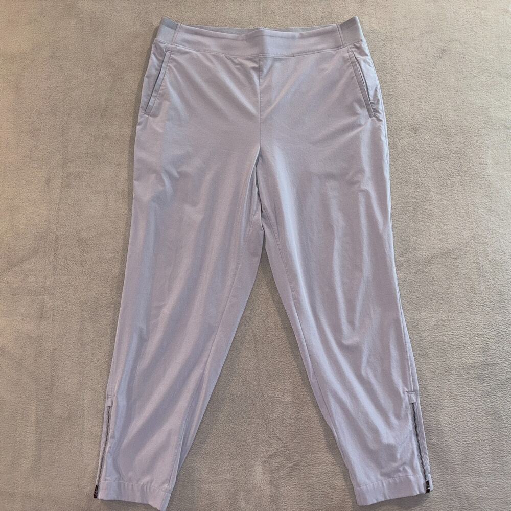 Athleta Brooklyn Heights High Rise Jogger Coastline Blue Gray Size 16 Women's